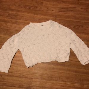Cropped sweater